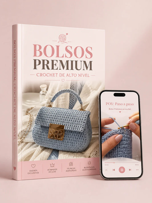 Carteras Premium | Crochet de Alto Nivel | Acabados de Lujo | En video paso a paso