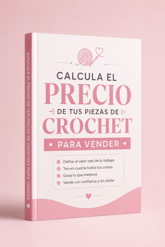 Como calcular el precio de tus piezas de Crochet.